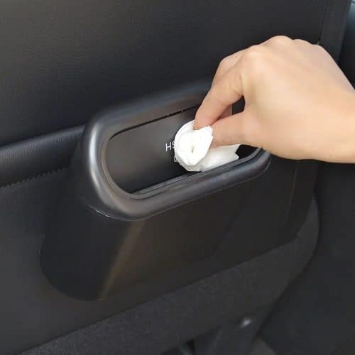 1L Car Interior Storage Case Trash Bin Push for BYD Car 01