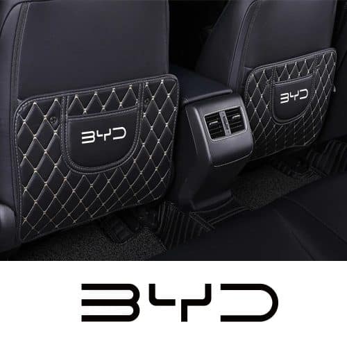 1PC Car Seat Backrest Anti kick Pad For BYD Car Universal 01