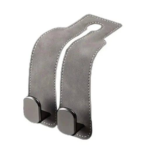 2 in 1 Car Rear Seat Back Hooks Grey 01
