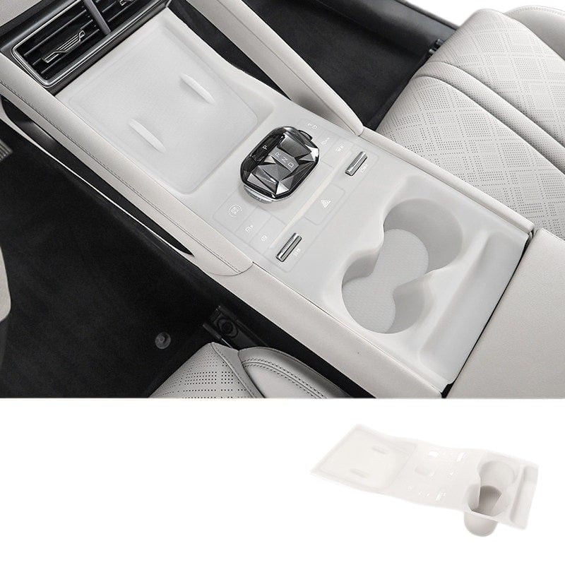 24 26 BYD Yuan UP Pro Car Versatile Center Control Mat Beige 01