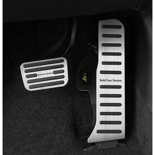 2PCS For BYD Seal Alumium Alloy Car Foot Pedals Pads 01