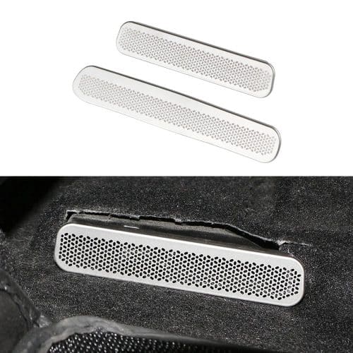 2Pcs Aluminum Air Vent Cover Sticker Trim for BYD Atto3 01