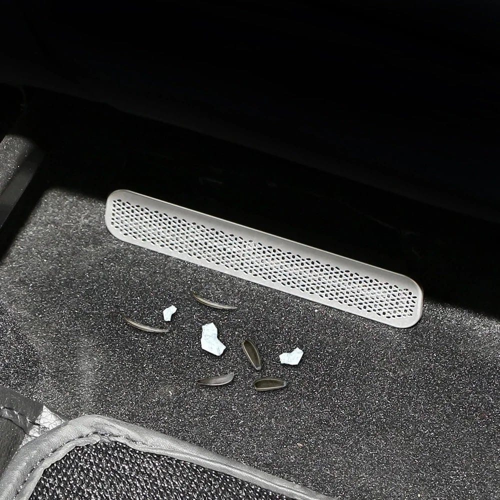 2Pcs Aluminum Air Vent Cover Sticker Trim for BYD Atto3 03