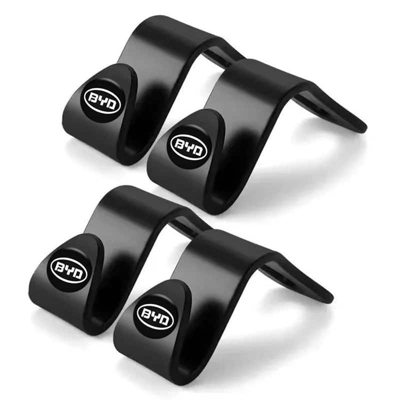 2 4pcs Car Seat Back Hook Organizer Holder for BYD Car All Model 4Pcs 01