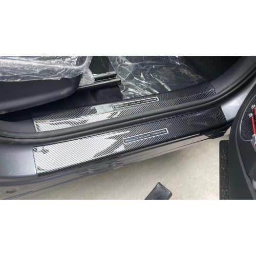 4 Pcs Car Door Sill Protector For BYD ATTO 3 Carbon Steel 01
