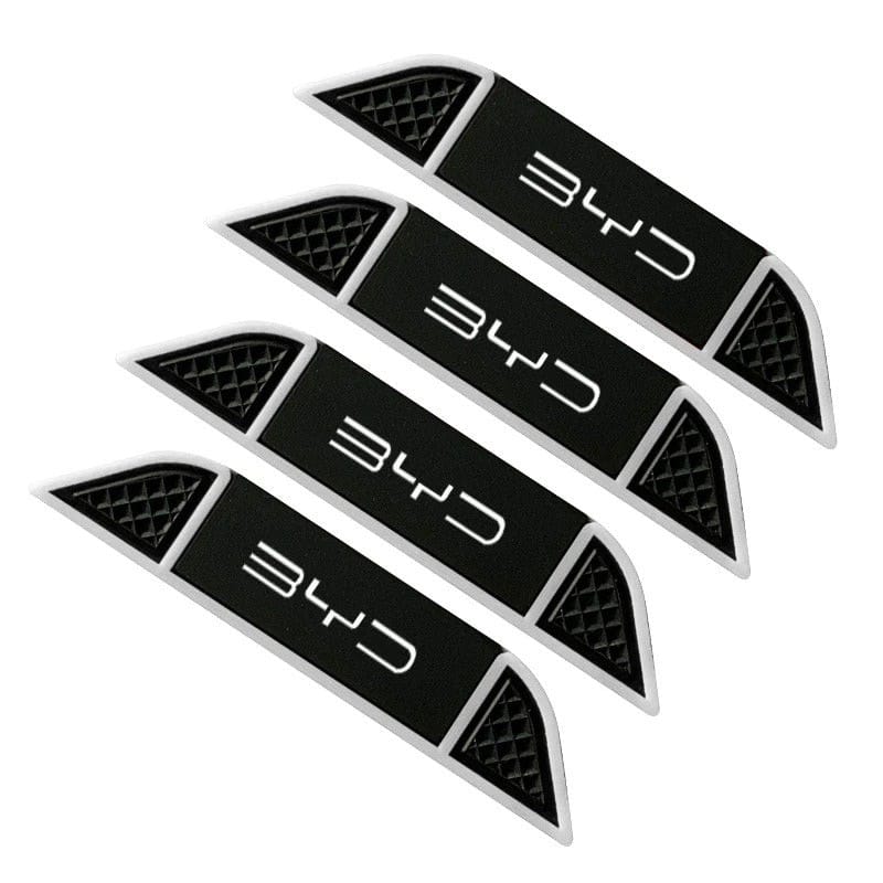 4pcs Car Door Edge Anti Scratch Protection Strips for BYD Car Black 01