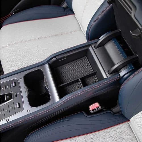 BYD ATTO 3 Armrest Box Center Console Organizer Tray ABS 01