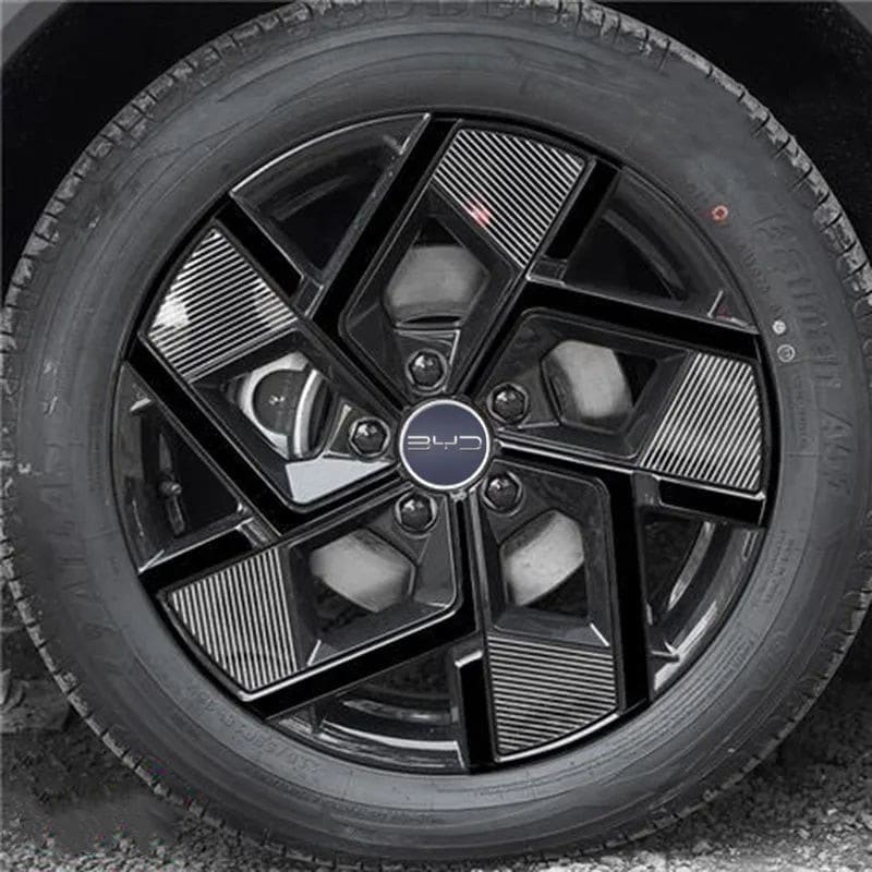 BYD ATTO 3 DIY Wheel Stickers Black 01