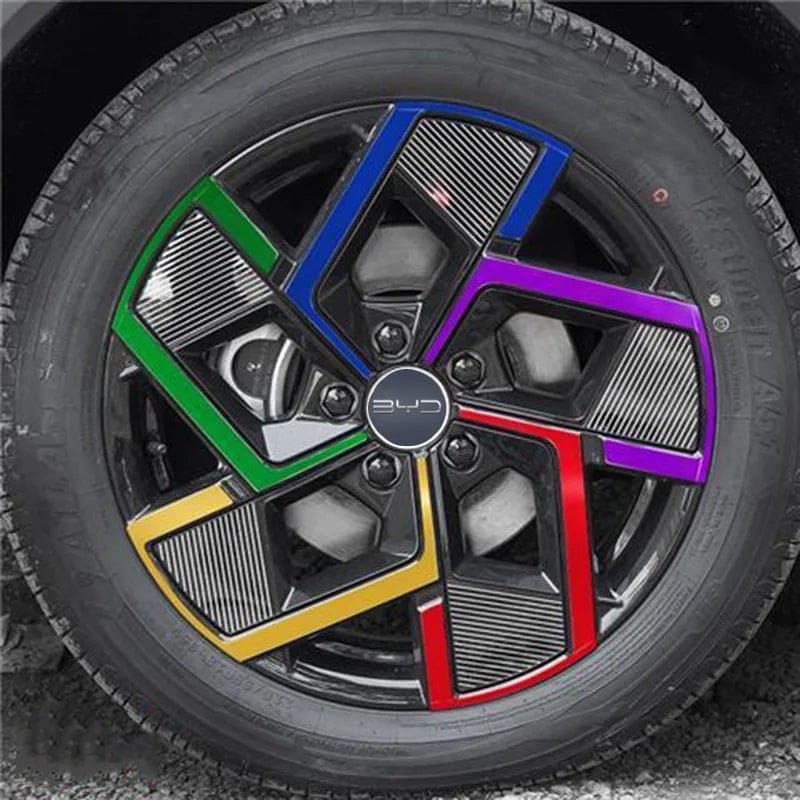 BYD ATTO 3 DIY Wheel Stickers Colorful 01