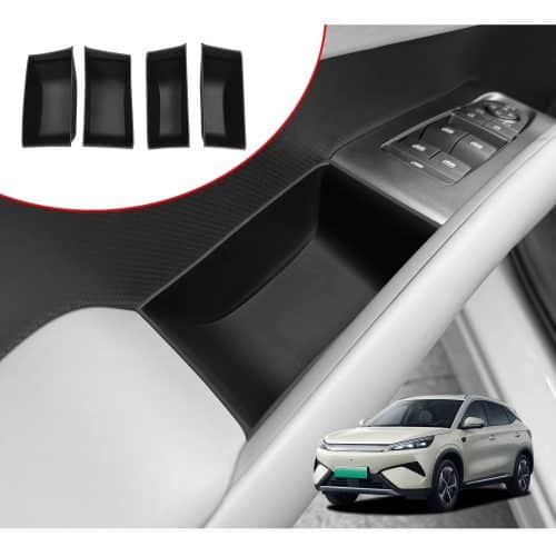 BYD ATTO 3 YUAN PLUS 2025 2026 Car Door Handle Storage Box black box 4pcs 01