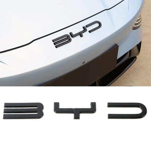 BYD ATTO 3 SEAL SEAL U Logo Car Front Rear Bumper Emblem Badge Sticker Seal 01