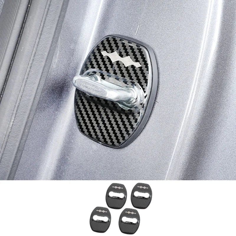 BYD Leopard 5 Door Lock Buckle Protective Cover Dark Grey 01