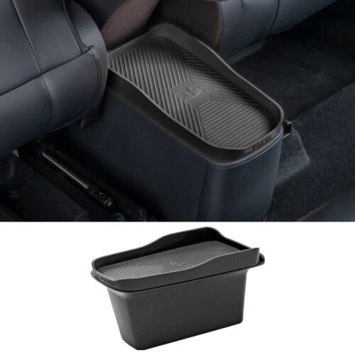 BYD Seagull Rear Storage Box Trash Can Black 01