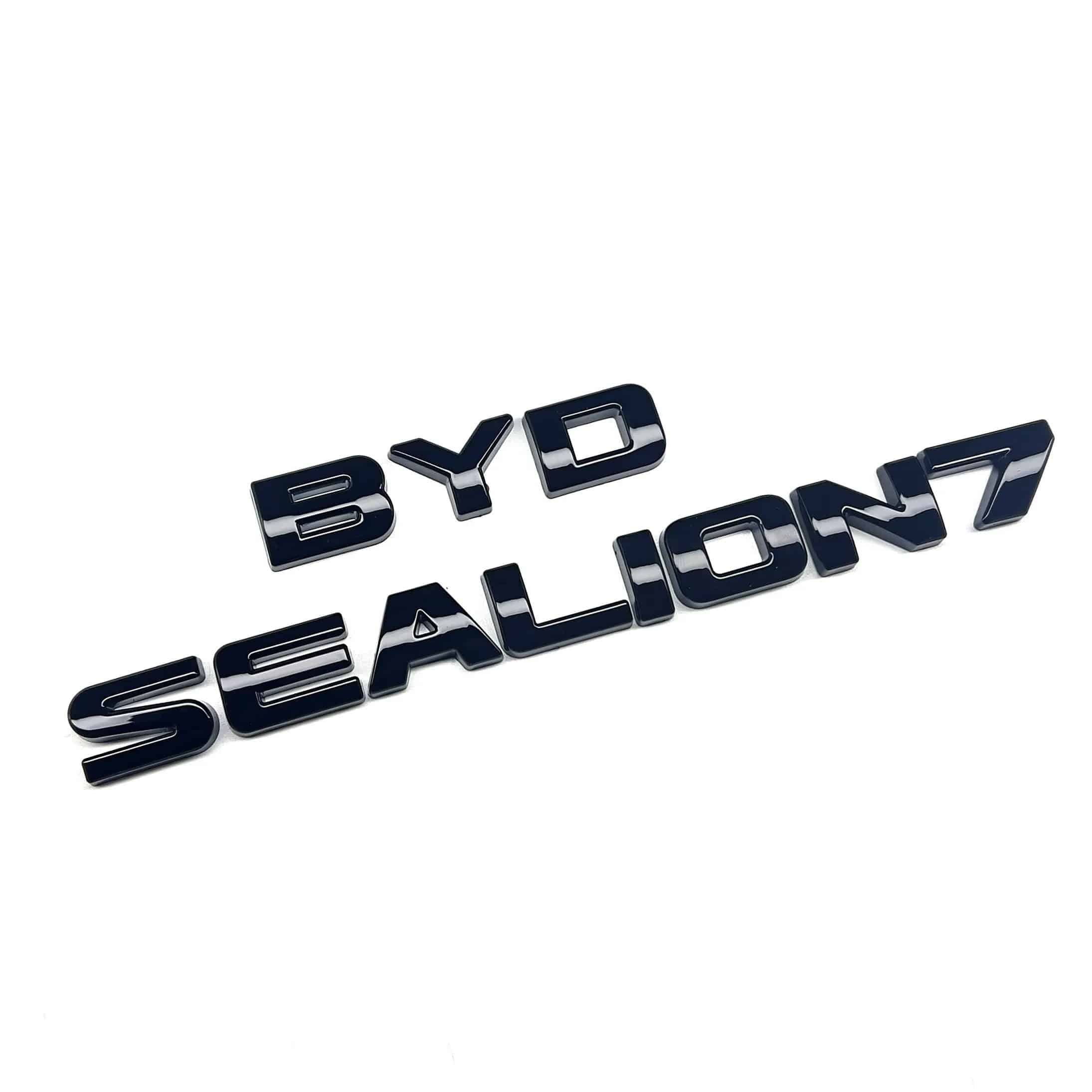 BYD Sealion 7 Black Front Rear Emblem BYD Sealion 7 01