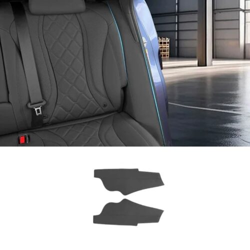 BYD Sealion 7 C Pillar Leather Anti Kick Protection Sticker Black 01