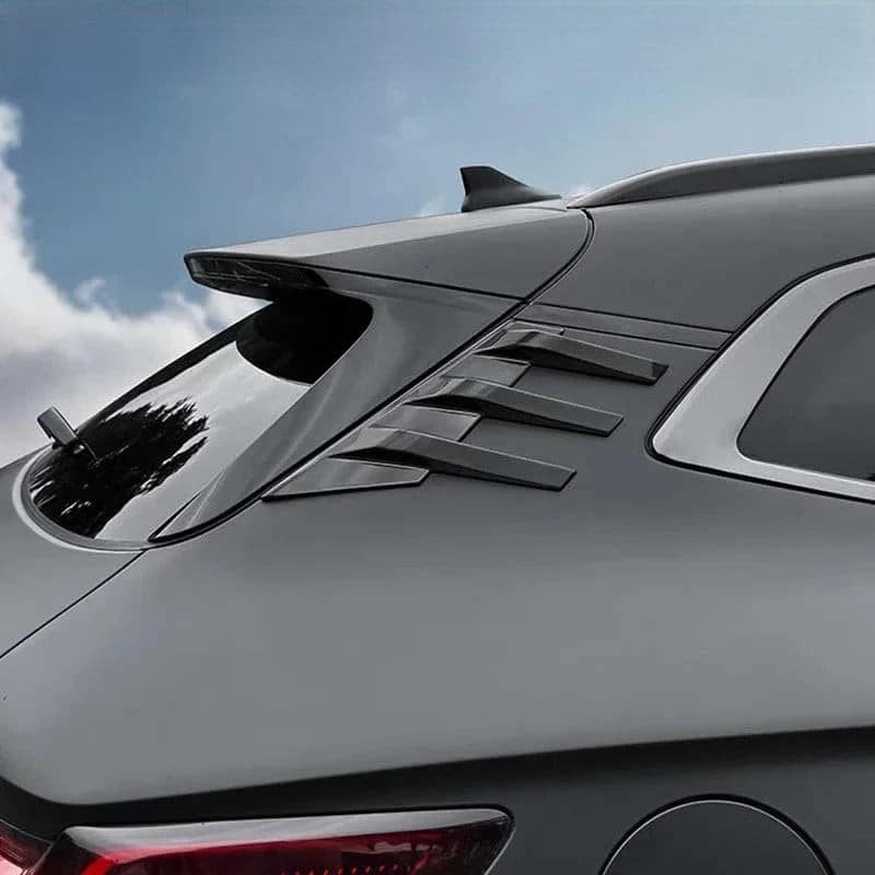 BYD Song Plus Seal U Car Styling Rear Triangular Blind Trim Carbon Fibre 01