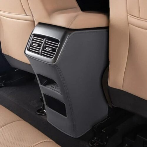 BYD Song Pro DMI 2025 Car Rear Discharge Trend Anti kick Pad Black 01