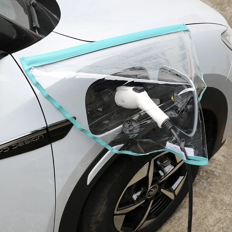 BYD Yuan Pro Yuan UP EV Car Charging Port Rain Cover Blue 01