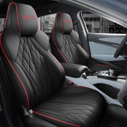 Car Seat Cover Customize for BYD Seal Full Complete set Black 01