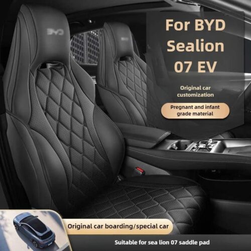 Car Seat Covers For BYD Sealion 7 Black 01