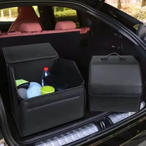 Jaecoo Boot Storage Box Leather Collapsible Car Trunk Organizer