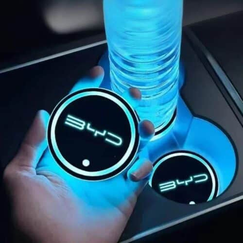 Led Car Water Cup Mat For BYD KING BYD Chazor 01