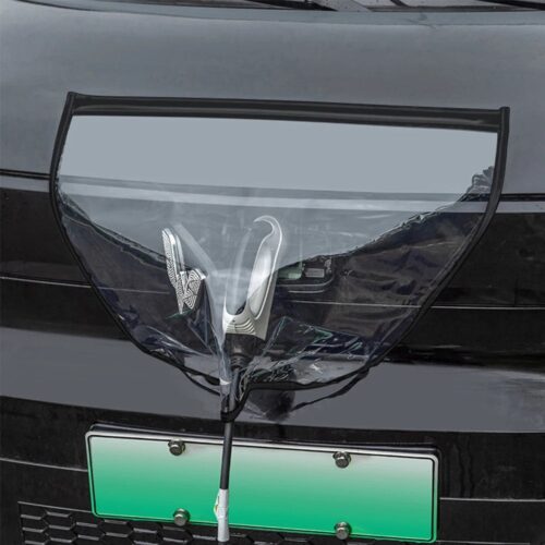 Magnetic EV Charger Cover for BYD Car Black 01