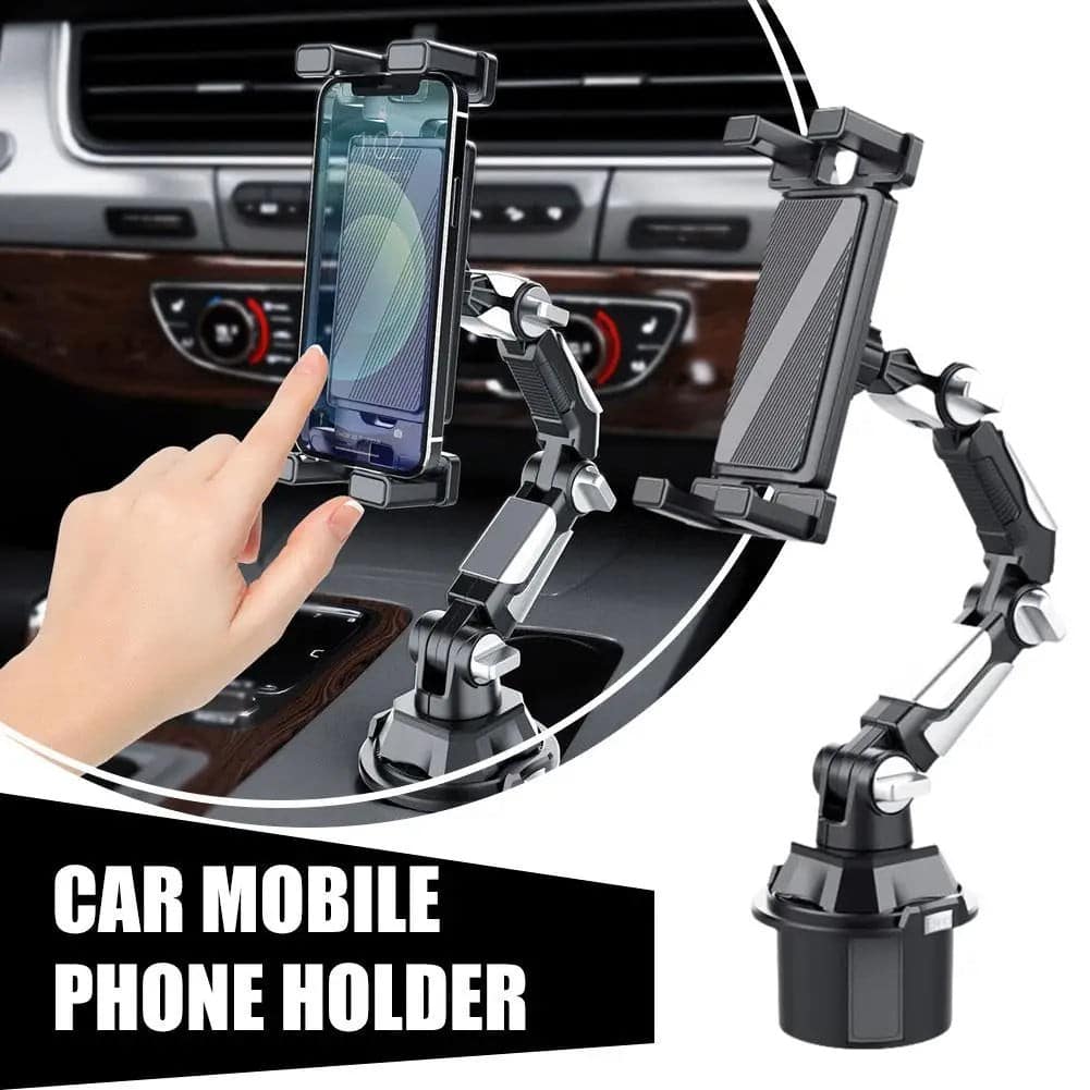 Magnetic Universal Car Cup Holder Tablet & Phone Mount for iPad Pro 02