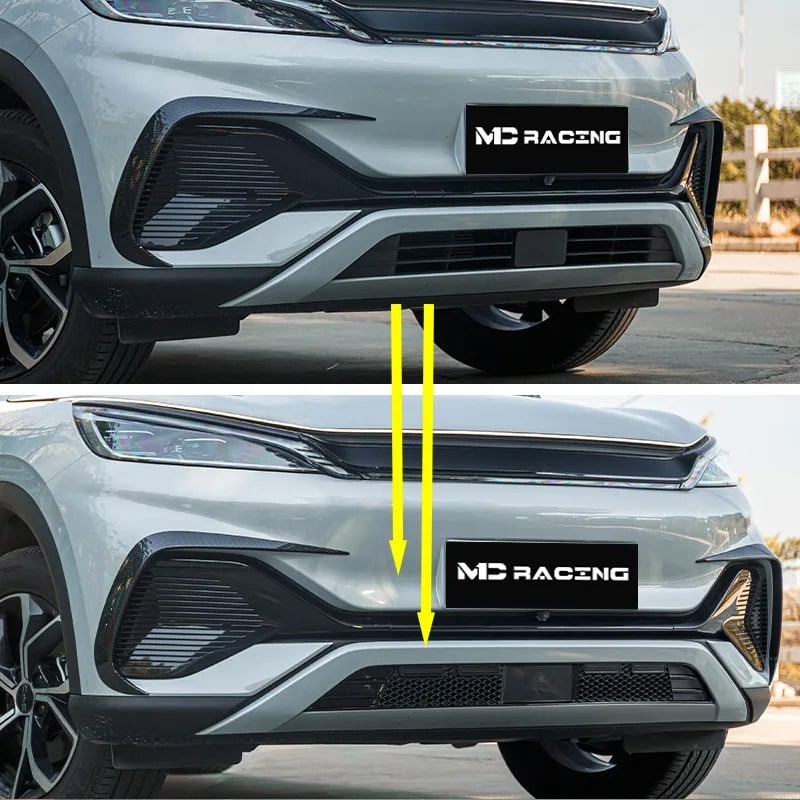 Mesh Front Lower Grille Bumper Grill for BYD Atto 3 02