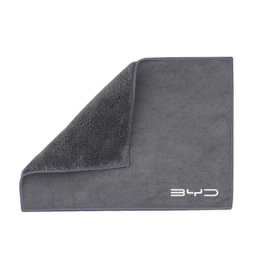 Microfiber Cleaning Cloth for BYD Car All Model Gray 01
