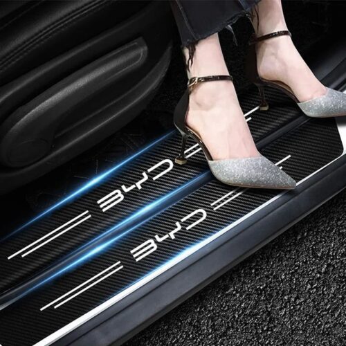 Sill Pedal Rear Bumper Protection Stickers For BYD 01