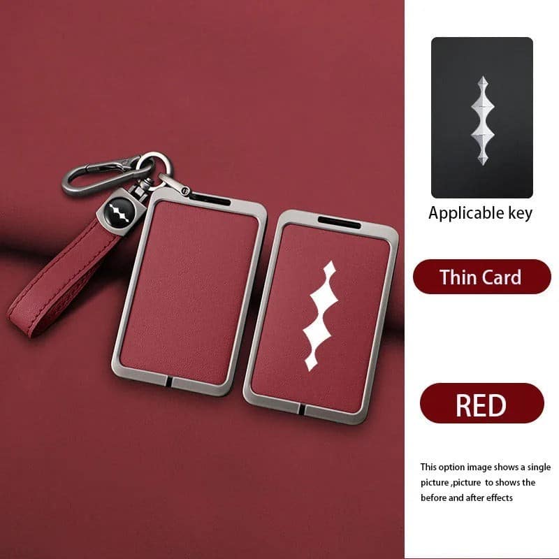 Zinc Alloy Key Case For BYD Leopard 5 Red B 01